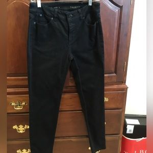 Talbots Black Ankle Jean (Size 4)